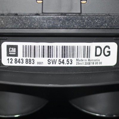 Ceas de bord OPEL INSIGNIA A Sedan G09 2009 OEM: 12843883 1630071 foto
