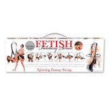 Leagan Erotic Rotitor Fantasy Spinning Swing, Negru
