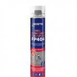Spuma poliuretanica pentru montaj rezistenta la foc Bostik FP404 Fire Retardant PU Gun Foam aplicare cu pistol 750 ml