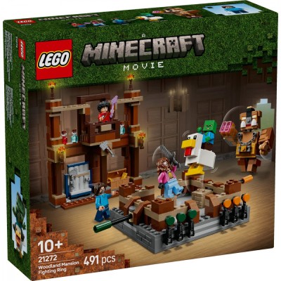 Lego minecraft ring de lupta la conacul din padure 21272 foto