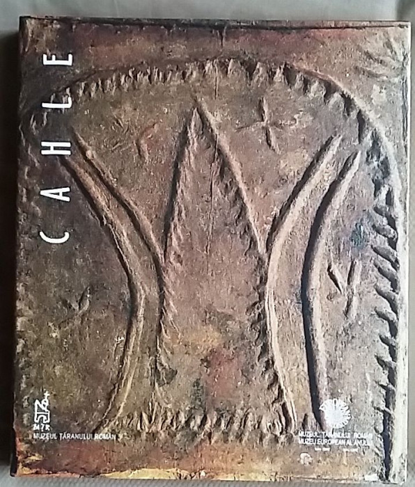 CAHLE - Comori de arta din Romania ceramica cahla folclor placi soba 400 il. RAR