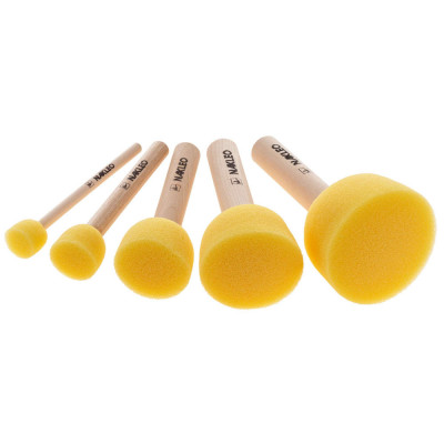 DIY Rotund Burete Pensule // 5 buc set foto