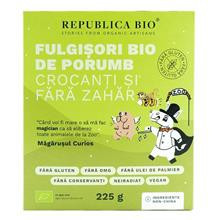 Fulgisori de Porumb Crocanti Fara Zahar Fara Gluten Bio 225 grame Republica Bio Cod: 1005018 foto