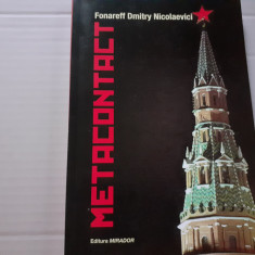 FONAREFF DMITRY NICOLAEVICI - METACONTACT, ED MIRADOR 2010, 253 PAG