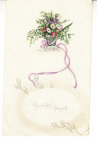 D11 A 33 - Felicitare de colectie - circulata la inceputul anilor 1900, Germania, Printata