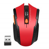 Cumpara ieftin Mouse Nou pentru Gaming, 2.4GHz Wireless, 1600dpi, 6 Butoane, Negru-Rosu NewTechnology Media