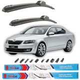 Cumpara ieftin Ștergătoare Skoda Octavia III (2013&ndash;2016) TeamCar&reg; &ndash; Set față