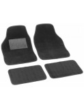 Set 4 bucati covorase din mocheta gri Bottari