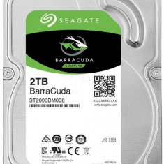 HDD Desktop Seagate BarraCuda, 2TB, SATA III 600, 256 MB