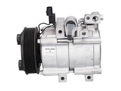 Compresor aer conditionat Hyundai H1, 2008-2014, H1/Starex/Satellite/H-200, 1997-2008, motorizare 2.5 CRDI, diesel, rola curea 121 mm, 7 caneluri, ti foto