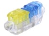 Conector Rapid CoolSplice IDC Albastru-Galben 2 Piste, TE Connectivity