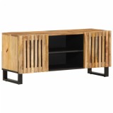 VidaXL Dulap TV, 105x34x46 cm, lemn masiv mango brut