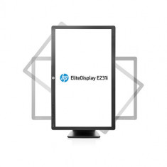 Monitor 23 inch LED, HP EliteDisplay E231i, FullHD, Black, Grad B foto