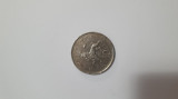 Moneda 10 pence britanica 1980