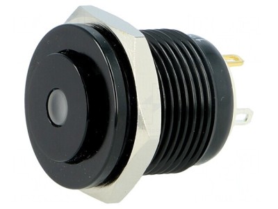 Comutator Anti-Vandal Verde 2A 36V IP65 foto