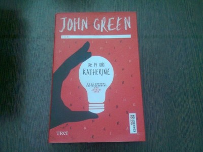 DE 19 ORI KATHERINE - JOHN GREEN foto
