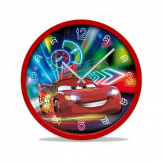 Ceas de perete, rotund, Disney Cars, 25 cm foto