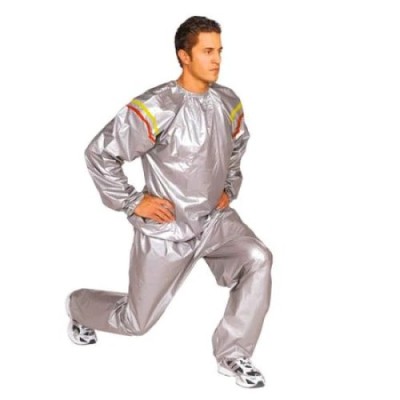 Costum Sauna, Unisex, ideal pentru slabit, masura xxl, cu mansete elastice foto