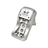 Incarcator Acumulatori R3 AAA, R6 AA, 9V F22, Ni-Cd/Ni-Mh, 1.2V-9V, GD-C802HD1
