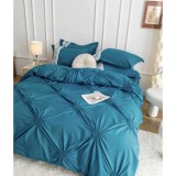 Cumpara ieftin Lenjerie de Pat Finet, Pliuri Brodate, 6 pcs - JO124 Trucoaz