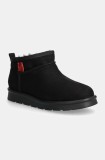 Love Moschino cizme de iarna culoarea negru, JA24043H1LJAW000
