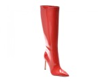 Cizme elegante ALDO rosii, AGATHEA 600, din piele ecologica lacuita