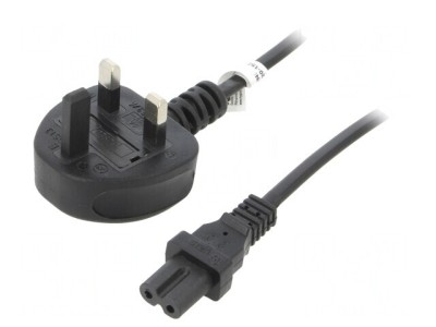 Cablu Alimentare 1,5m Negru 2,5A 250V foto