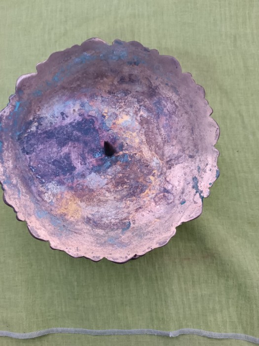 Sfesnic antic din bronz masiv