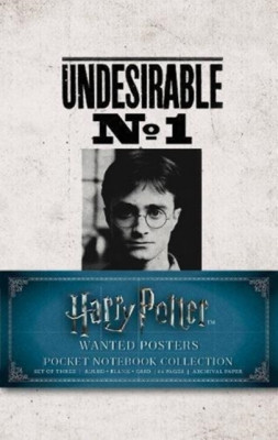 Harry Potter: Wanted Posters Pocket Notebook Collection (Set of 3) foto