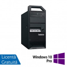 Workstation Lenovo ThinkStation E30 Tower, Intel Xeon Quad Core E3-1230 3.20GHz-3.60GHz, 8GB DDR3, 500GB SATA, nVidia NVS 300/512MB, DVD-ROM + Windows foto