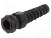 Presetupa poliamida, PG11, IP66, IP68, ALPHA WIRE - PPS11 BK080