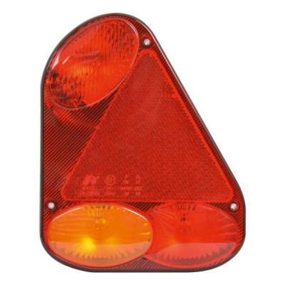 Lampa spate stop Carpoint 21.5x17x5.5cm, 12V, 5 functii, Stanga AutoDrive ProParts foto