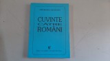 CUVINTE CATRE ROMANI - GHEORGHE I. BRATIANU