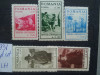 1931-Expozitia cercetaseasca complet set-orig. gum -MLH, Nestampilat