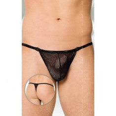 09 Tanga sexy Barbati - Negru - S/L