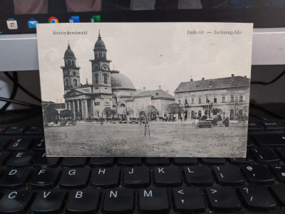 Satu Mare Szatmarnemeti, Deak ter Szekesegyhaz, editura Lowy nr. 5322, 1914, 205 foto