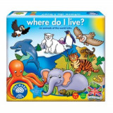 Joc educativ loto Habitate WHERE DO I LIVE, orchard toys