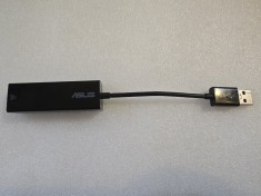 Placa de retea Asus RJ45 - USB3.0 - Gigabit Ethernet 10/100/1000 - poze reale