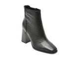 Botine EPICA negre, 1F6646, din piele naturala