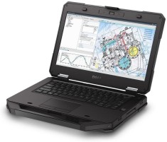 Dell Latitude 5414 Rugged 14? FHD Touchscreen, i5-6300U, 8GB RAM, 256GB SSD, Win 10 PRO, AZERTY foto