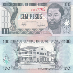 Guinea Bissau Guineea Bissau 100 Pesos 1990 UNC