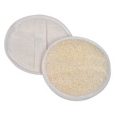 Set Bureți Baie, Lufa, 2 Bucăți, Diametru 14 cm, Material 100% Natural, Oem