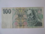 Cehia 100 Korun 1997,bancnota din imagini