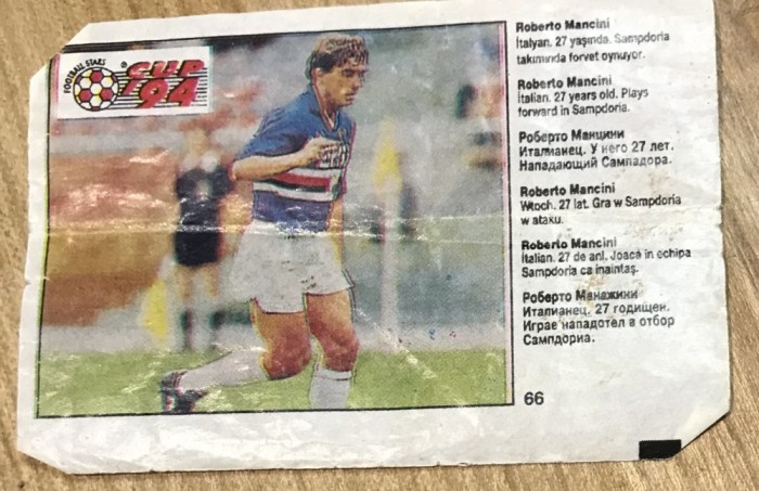 COLOB Actibild Fodbal 1994 Nr. 66