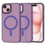 Husa pentru iPhone 15 - Techsuit HaloFrost&nbsp;MagSafe Series - Deep Purple