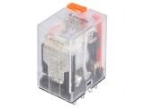 Releu electromagnetic DPDT 230VAC, contacte max 7A