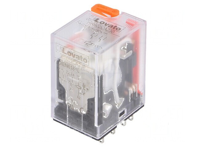 Releu electromagnetic DPDT 230VAC, contacte max 7A