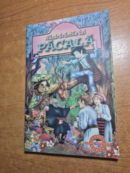 carte pentru copii - nazdravaniile lui pacala