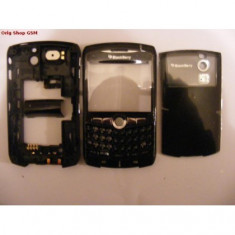 Carcasa BlackBerry 8320 (Completa) Negru Cal.A foto