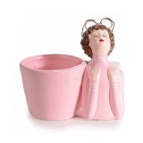 Cumpara ieftin Ghiveci flori ceramica Women 12x7.5x11 cm